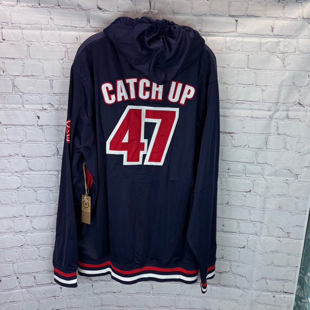 ⭐️NWT LRG limited edition catch up track and field full zip hoodie SZ 4XL - Picture 2 of 12